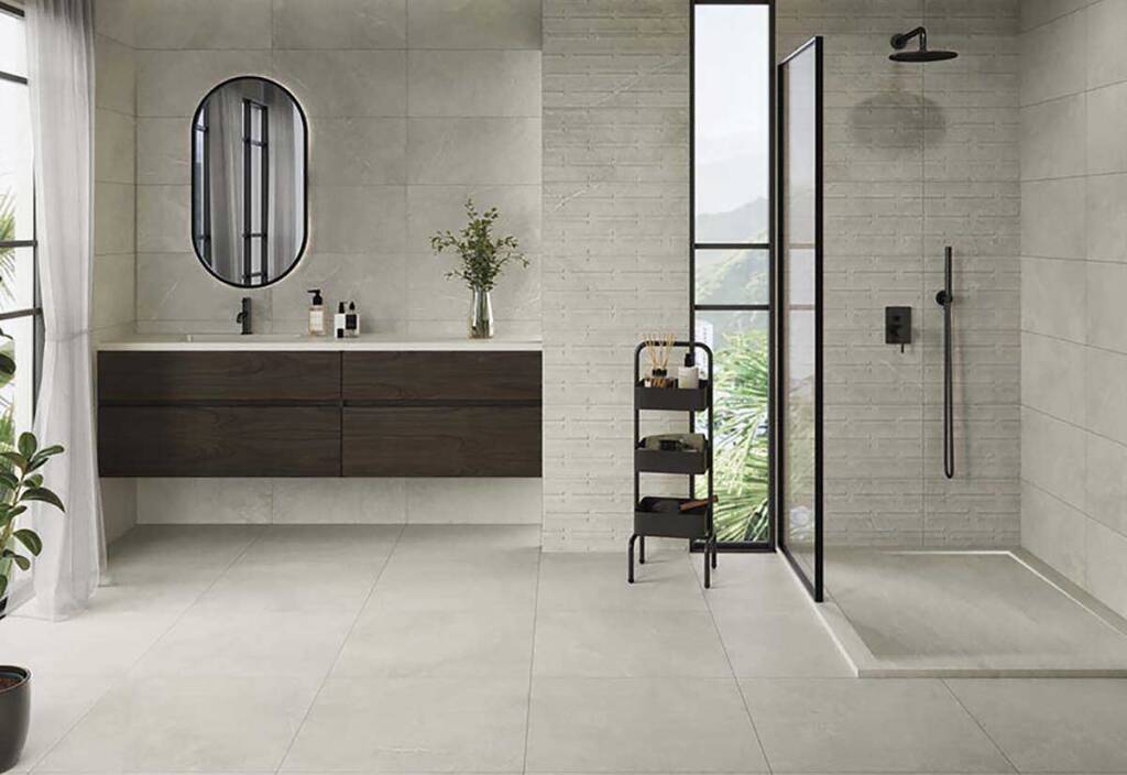 talne keramične ploščice velikega formata