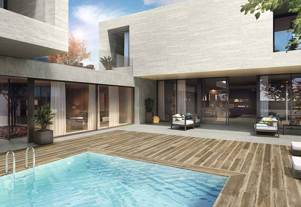 Talne zunanje granitogres ploščice 2 talne ploščice granitogres ob bazenu